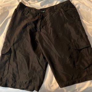 Burnside Black Swim Shorts